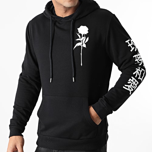 Sweat Capuche Orient Mono Noir