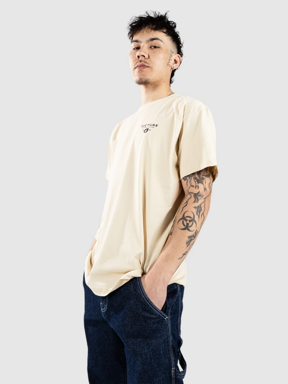 Picture Usil T-Shirt a wood ash