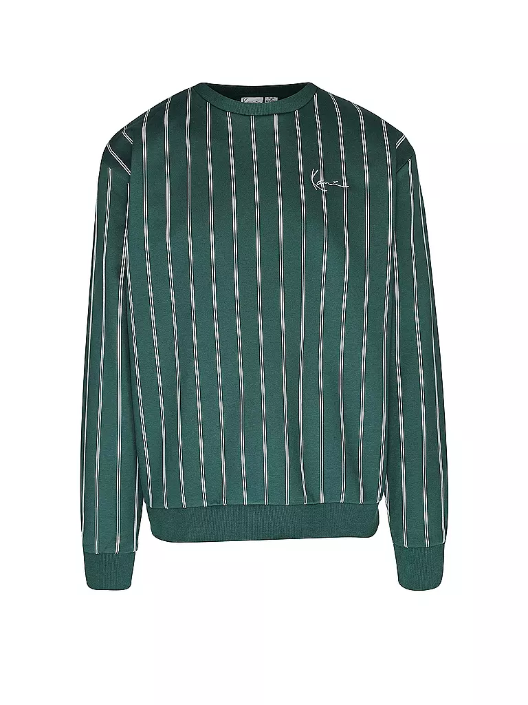KARL KANI Sweater dunkelgrün