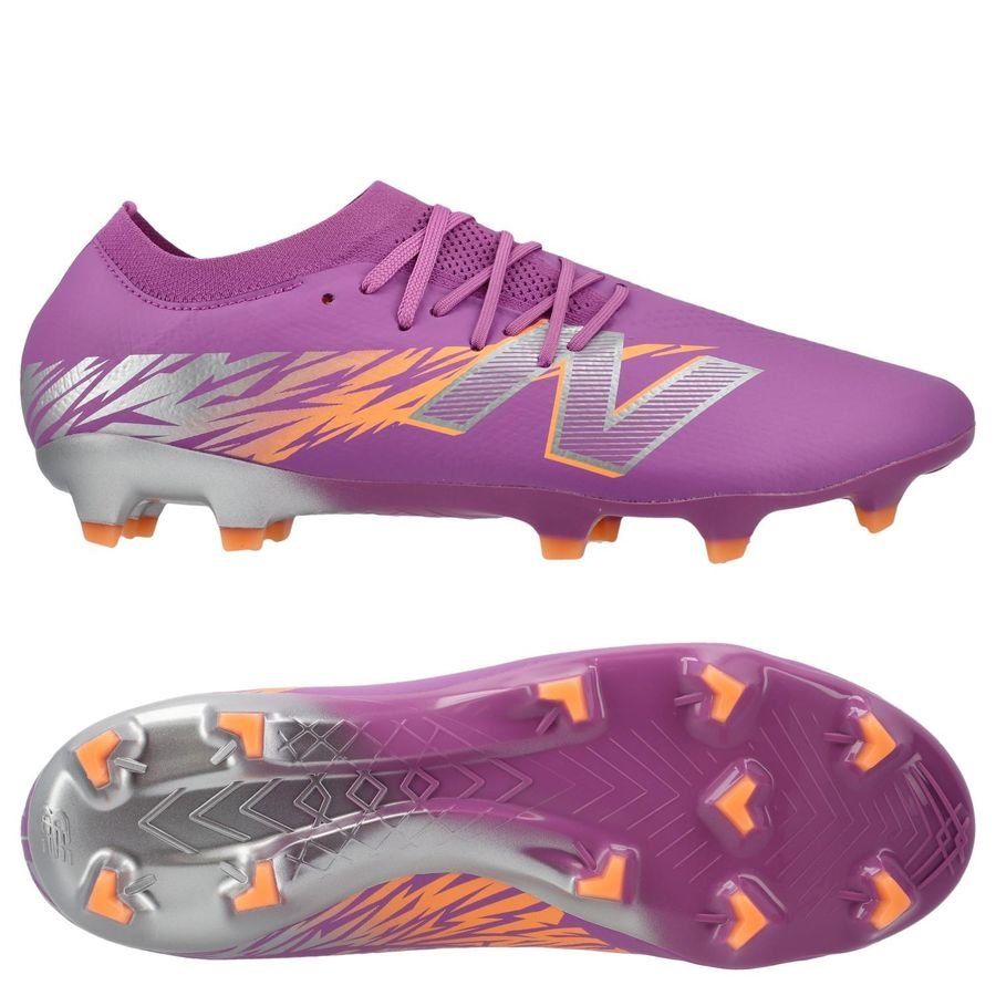 New Balance Furon V8 Pro FG Energy Rush - Violet/Argenté/Orange