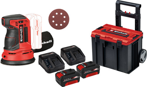 Einhell TE-RS 18 Li Solo 4,0 Ah Accu (2x) E-Case L Starterspakket