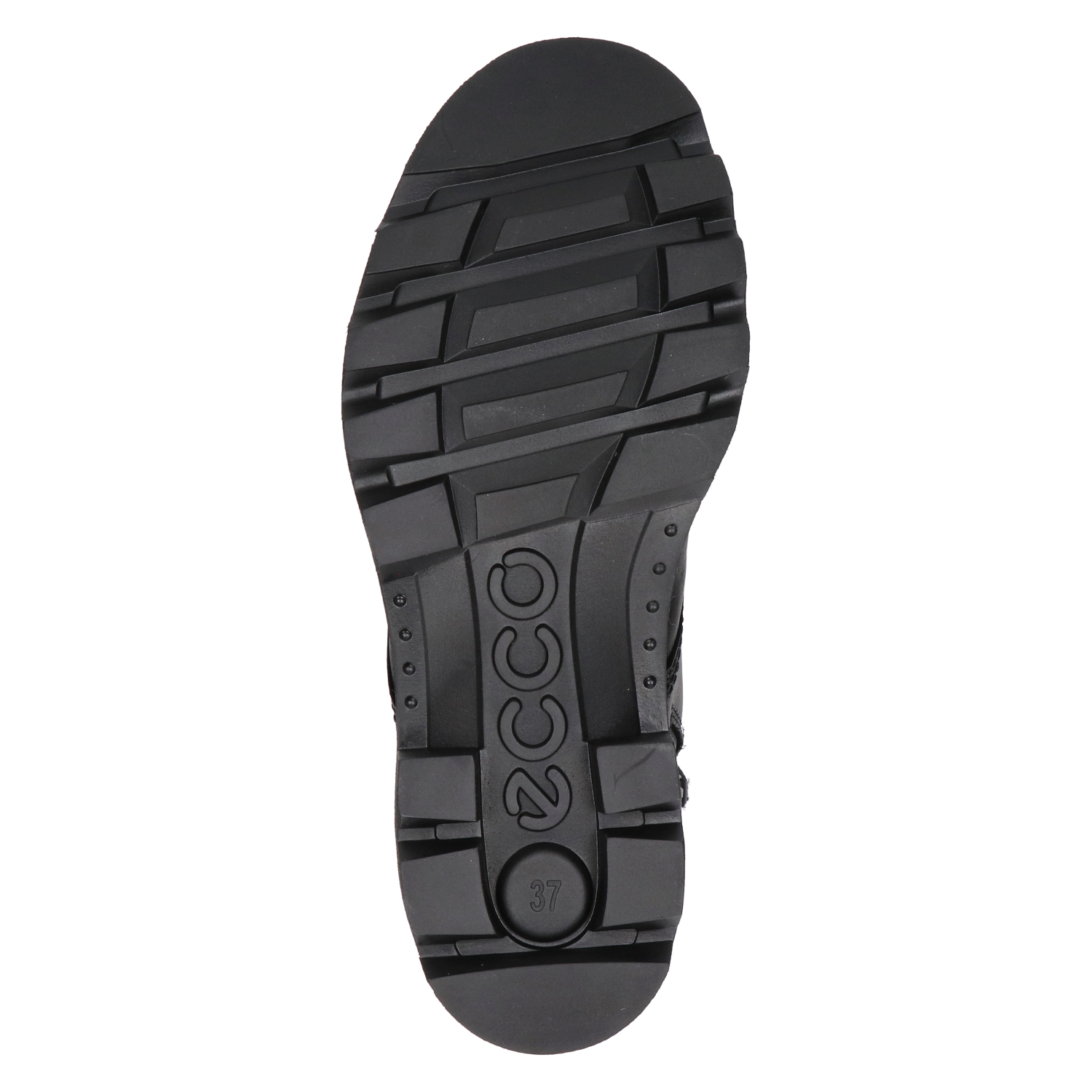 Grainer dames veterboot Ecco Zwart
