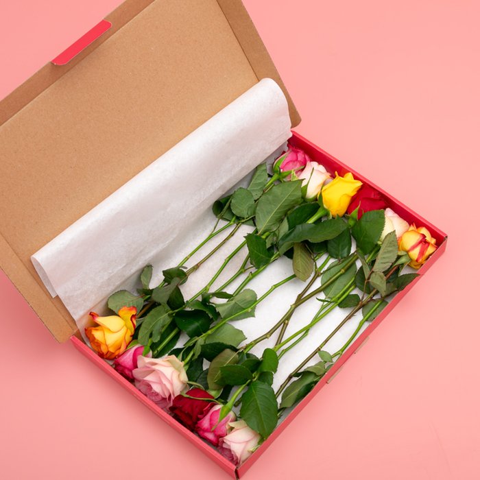 Brievenbusbloemen | Rozen | Kleurenmix