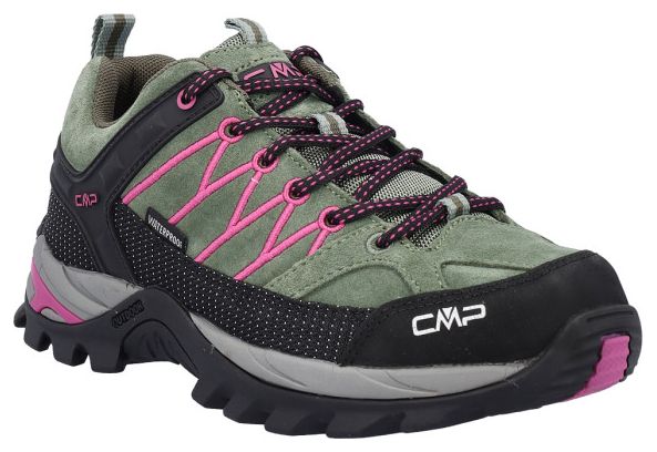 Chaussures de Randonnée CMP Rigel Low Wp Vert Femme