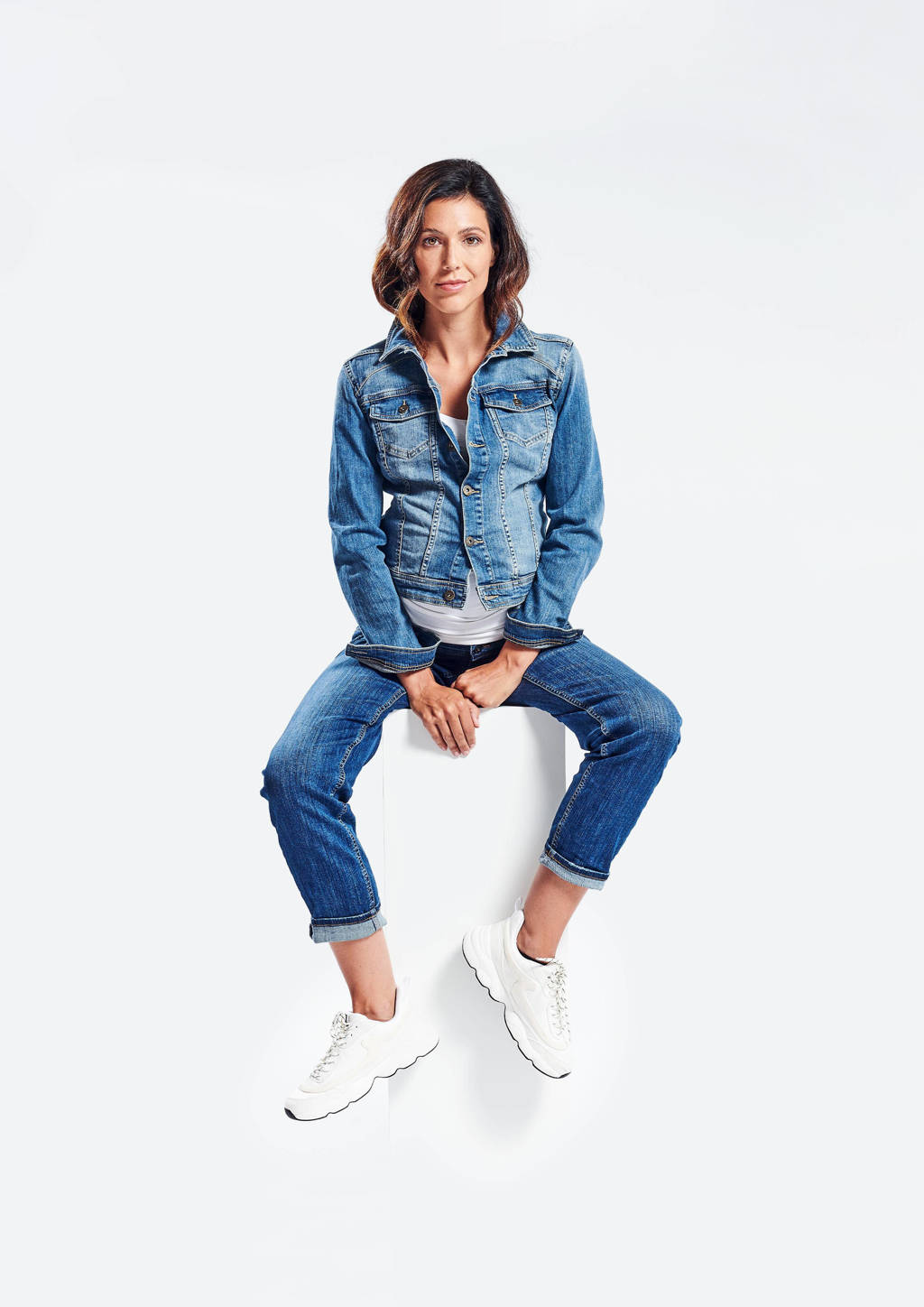 LOVE2WAIT mom zwangerschapsjeans Norah blauw