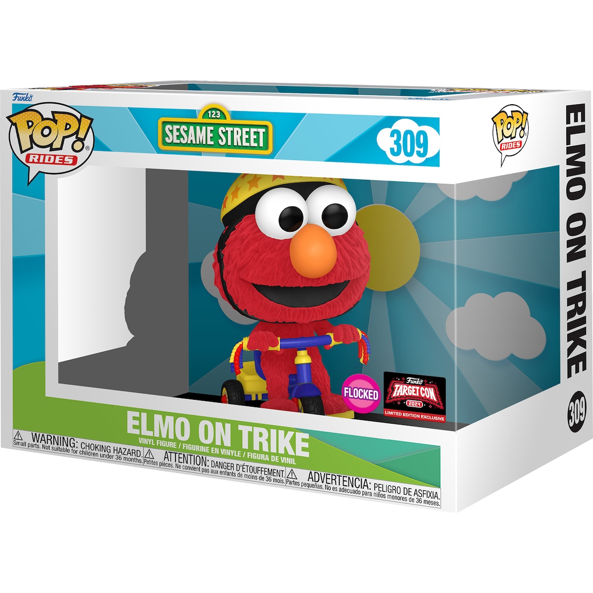Funko Sesame Street actionfigur (Elmo On Trike)