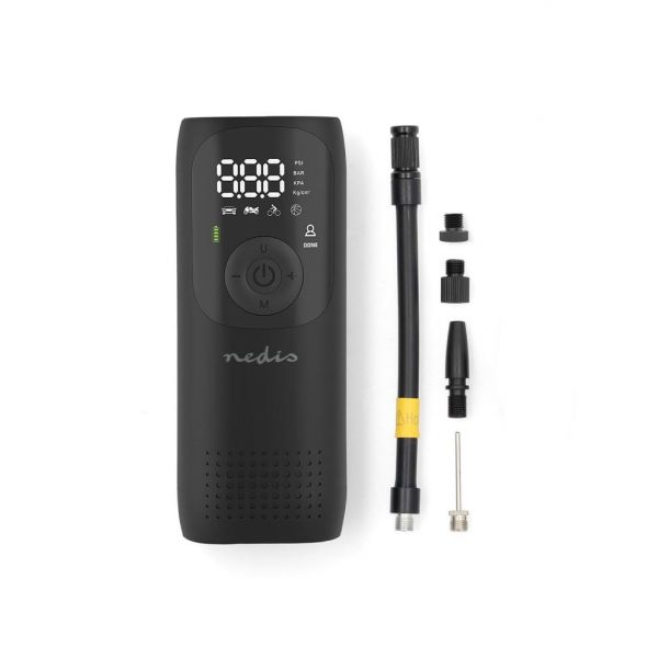Nedis Compressor de Ar Recarregável PAAC10BK
