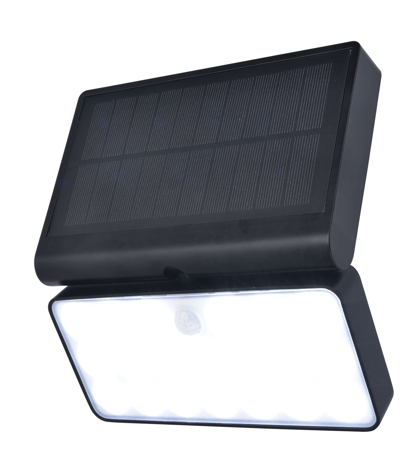 ECO-LIGHT LED Solar Außenwandleuchte TUDA 18 cm schwarz
