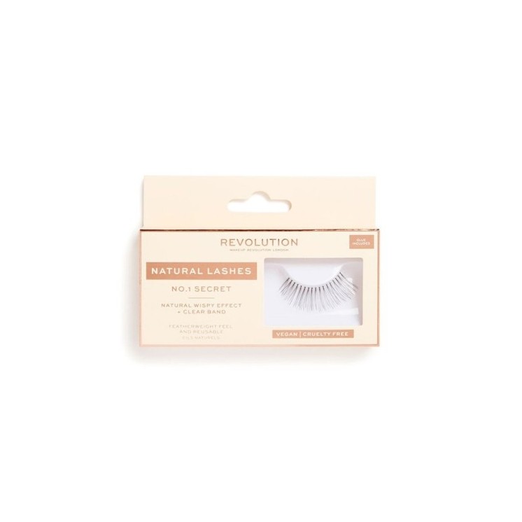 Revolution Natural Lashes Streifenwimpern / NO.1 /