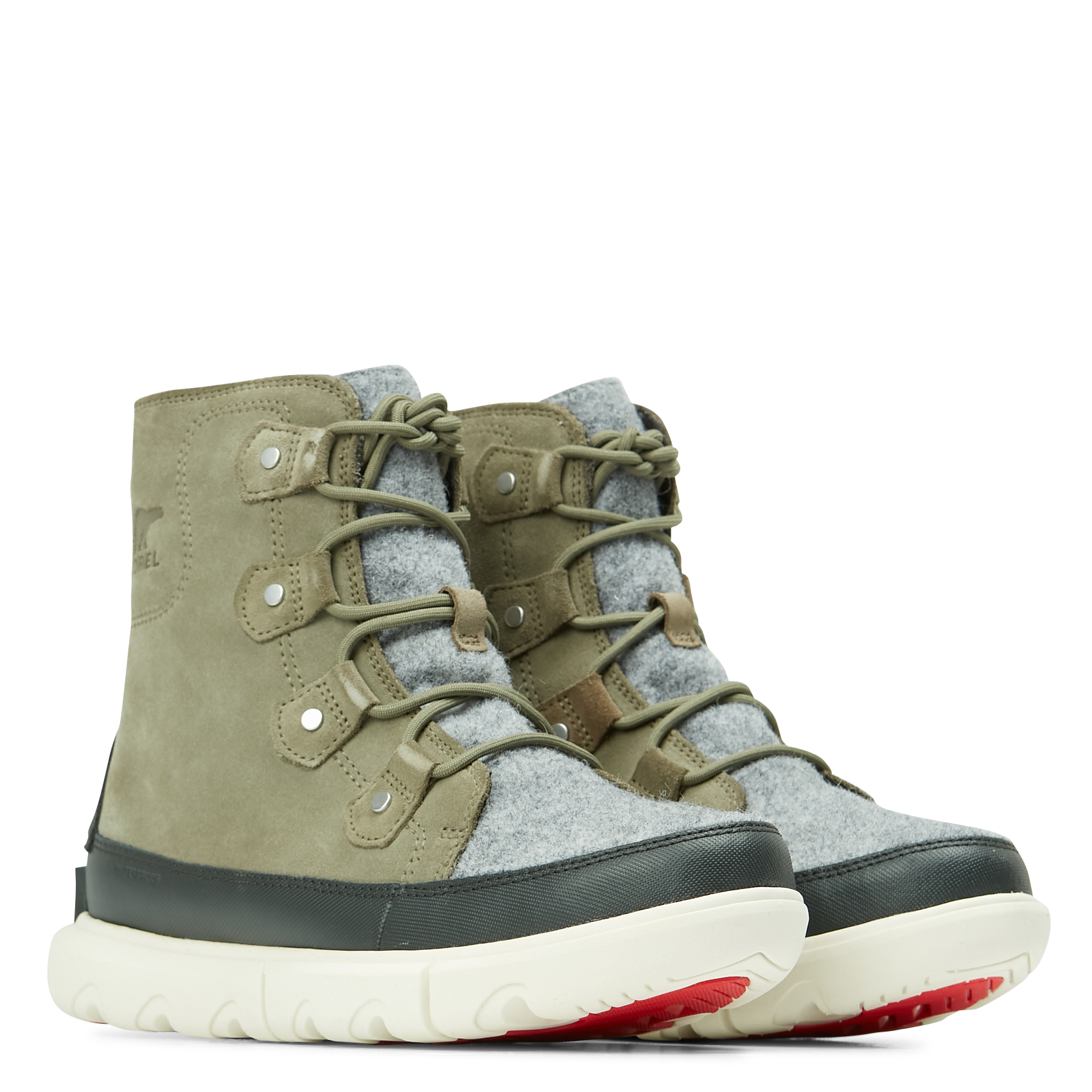 SOREL EXPLORER II JOAN - Bottines imperméables | Vert