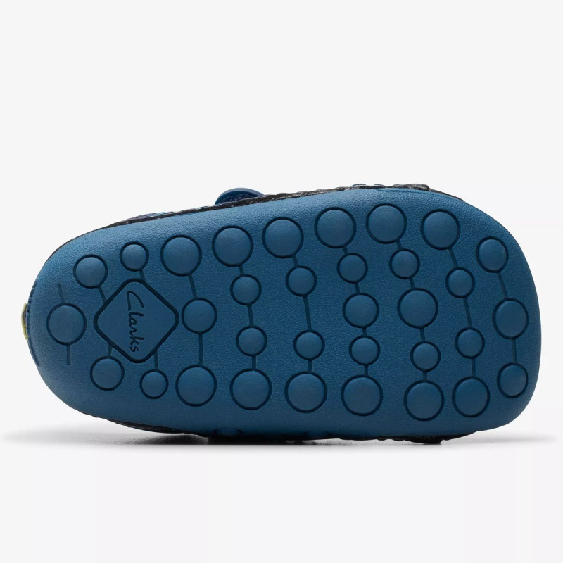 Clarks Clarks Tiny Stomp Navy Print