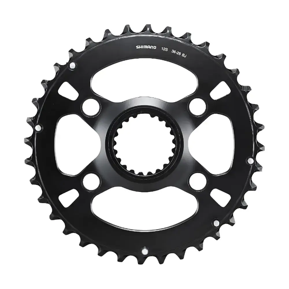 Shimano FC-MT610 Dubbel Kettingblad Zwart 12 Speed
