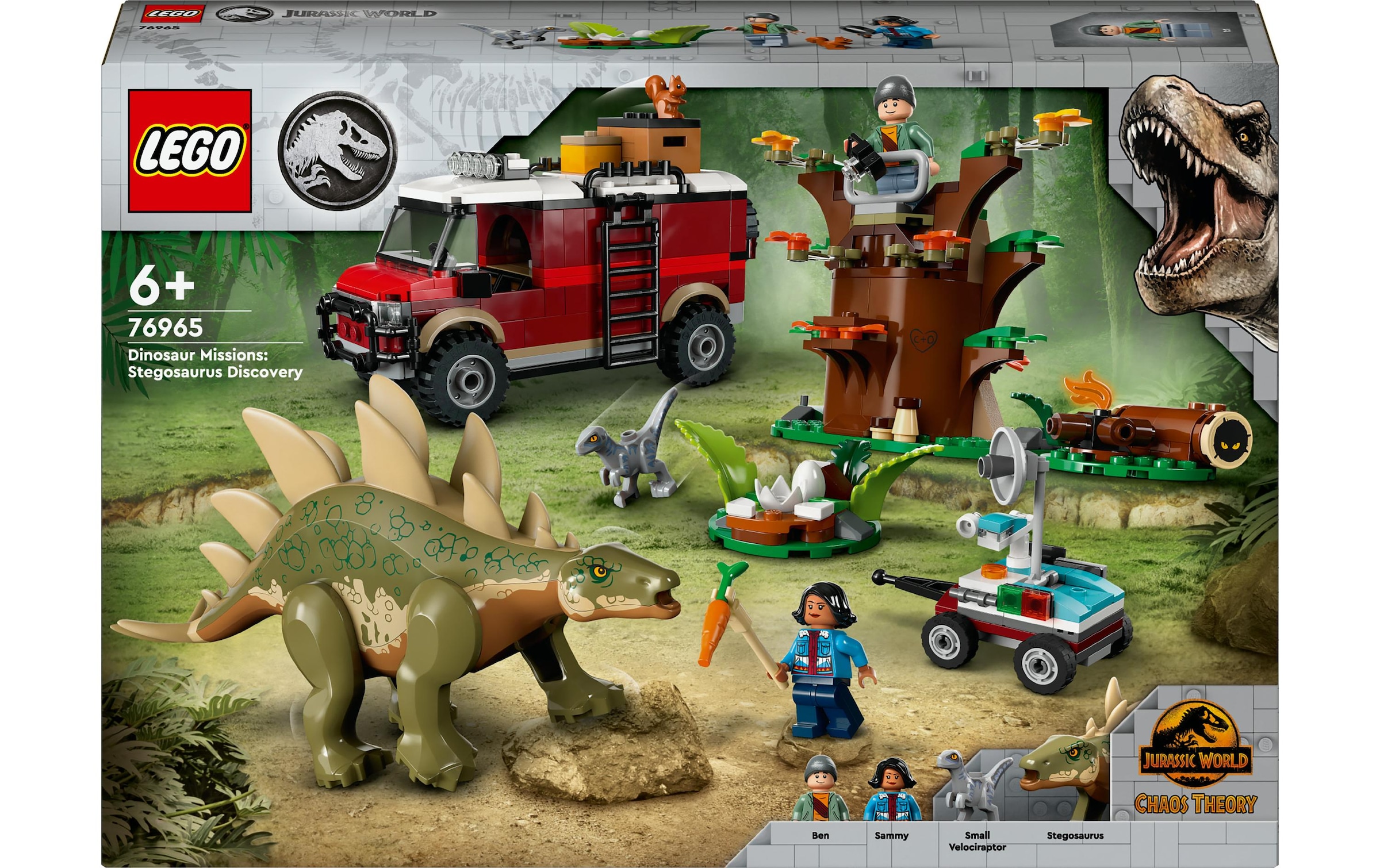 LEGO® Konstruktionsspielsteine »Jurassic World Entdeckung des Stegosaurus 76965«