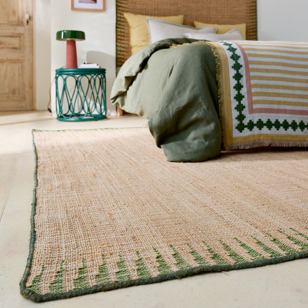 LA REDOUTE INTERIEURS<br>Tapete de juta com rebordo, Gibela
