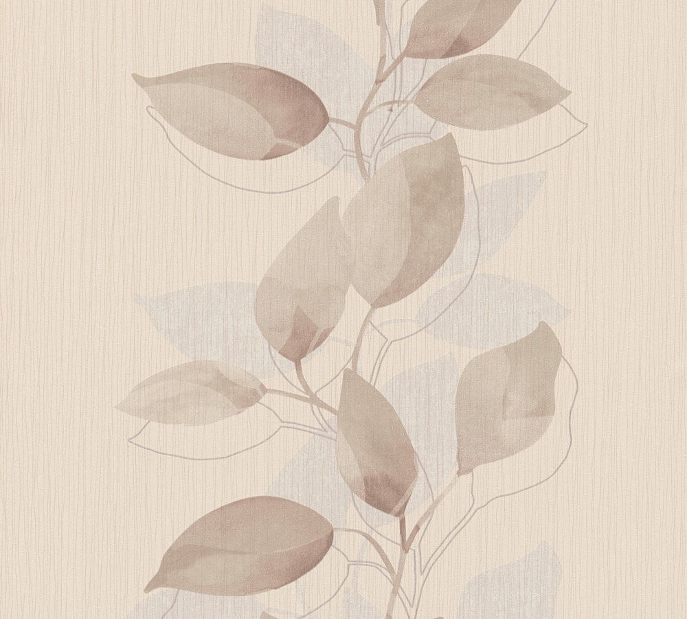 Vliestapete ATTRACTIVE - braun-beige - 10 Meter