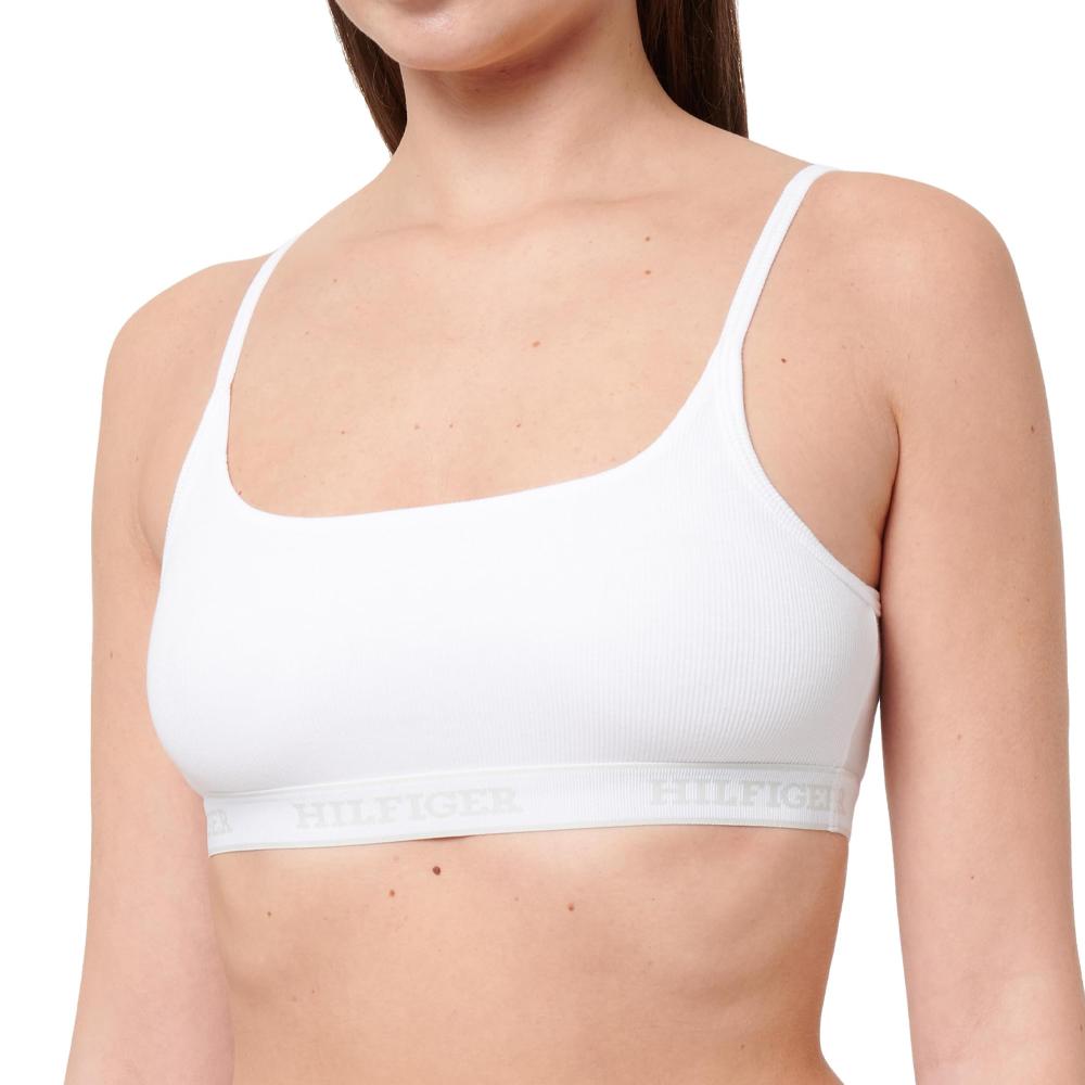 Tommy Hilfiger Brassière Blanche Femme Tommy Hilfiger Unlined