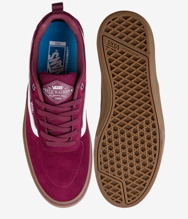 Vans Kyle Walker Pro Schuh (burgundy white gum)