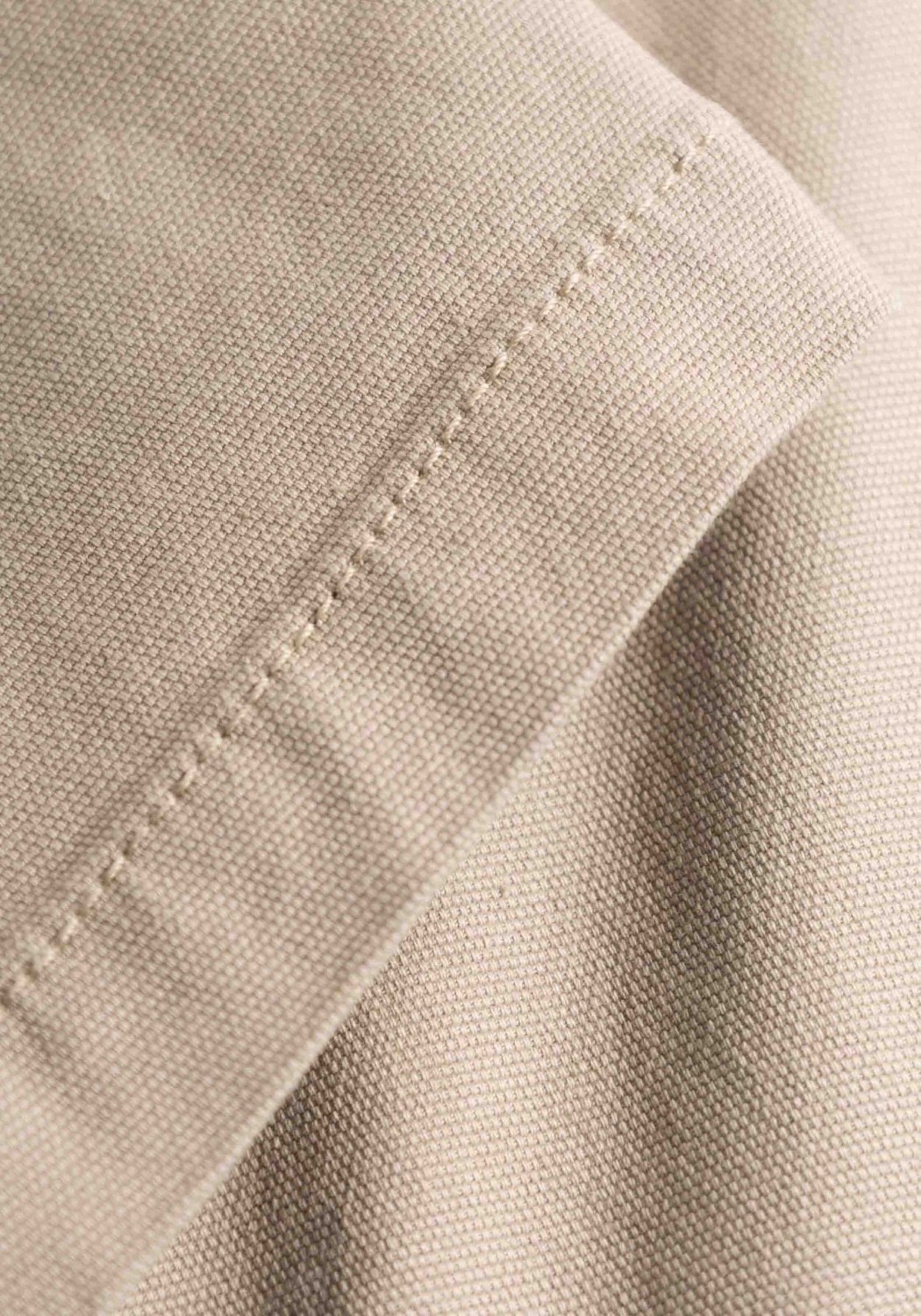 Knowledge Cotton Apparel Twill-Shorts Loose Canvas Light Feather Gray