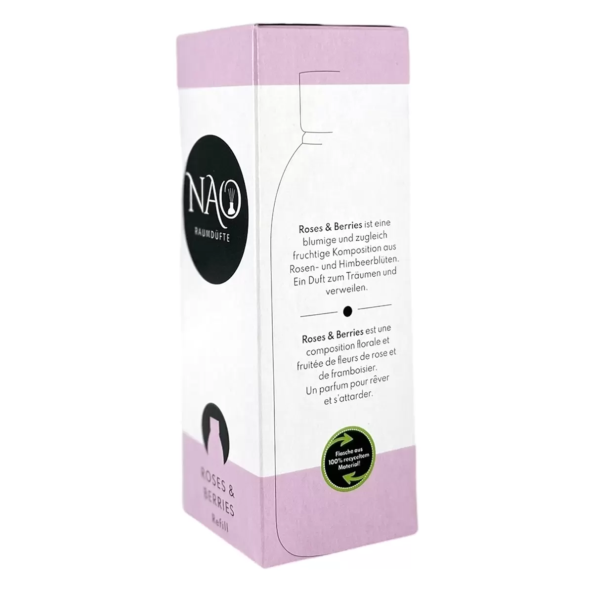 Nachfüllflasche Roses&Berries NAO Rosa