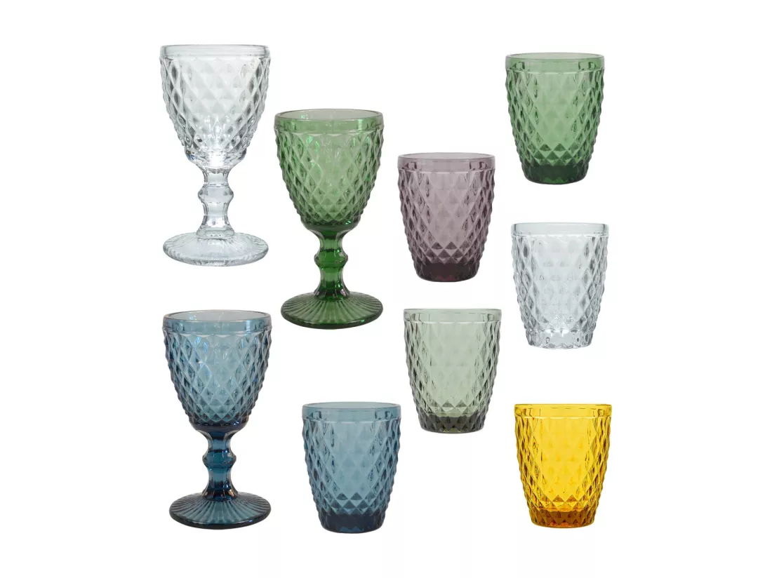 Diamond Ambre - 6 gobelets 22 cl