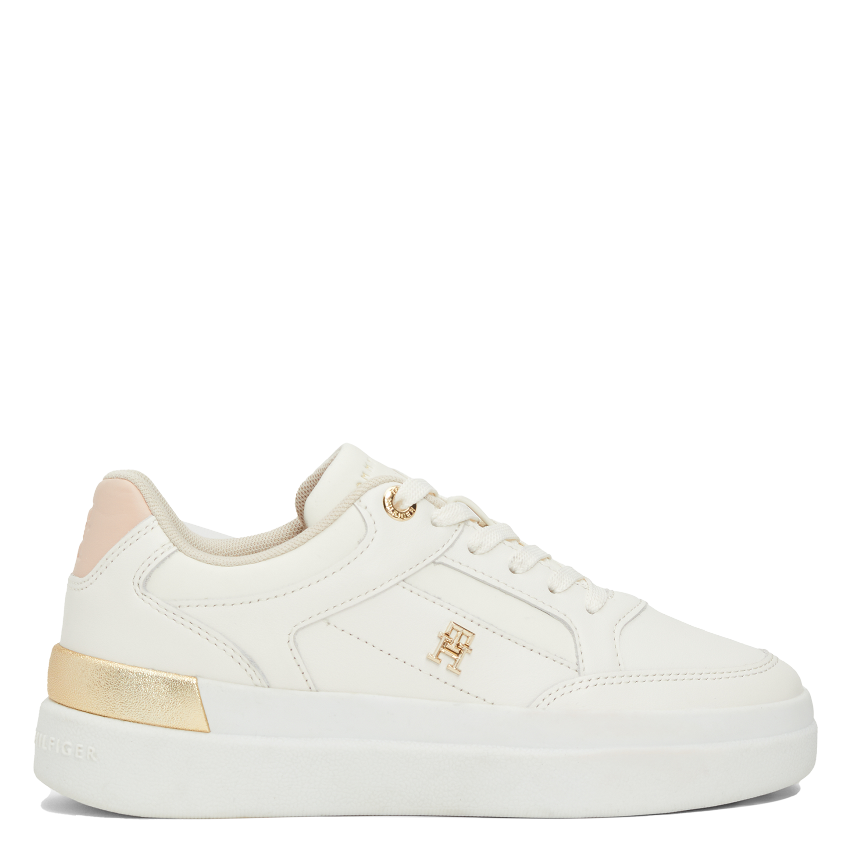 Baskets basses en cuir | Blanc