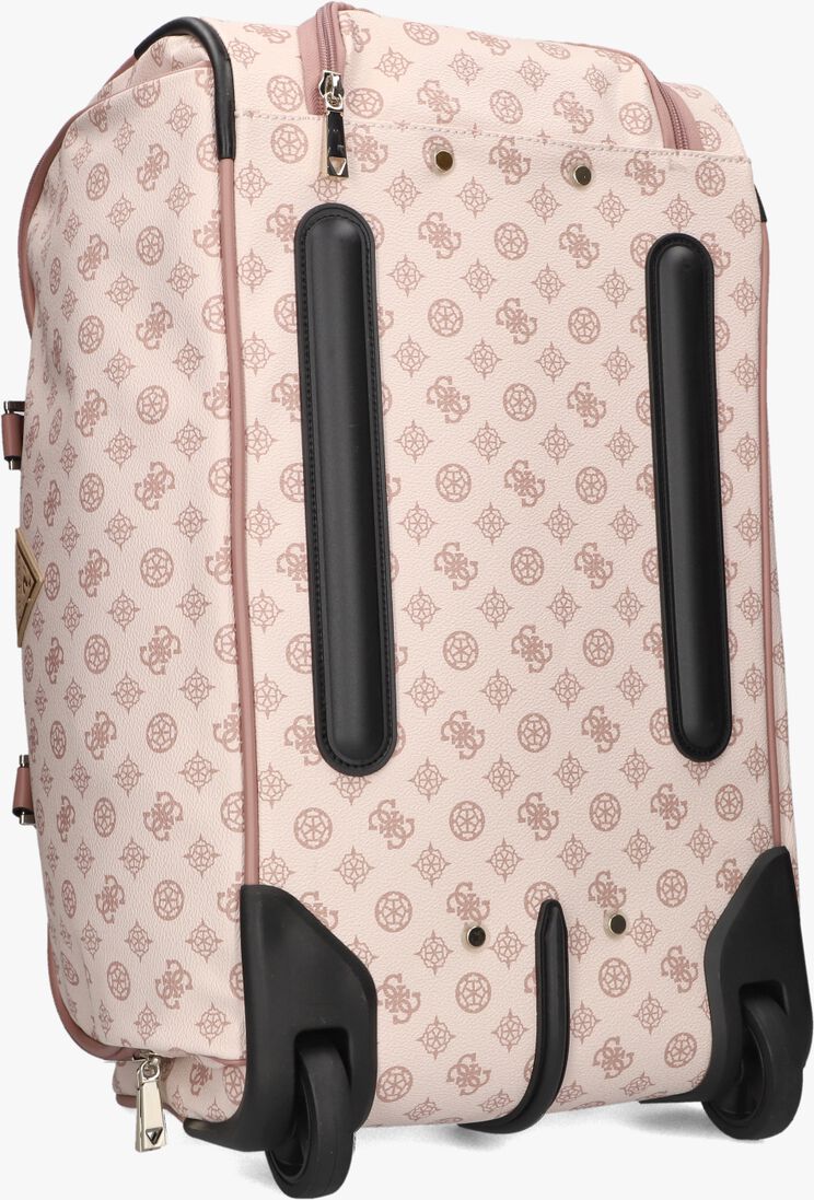 GUESS roze guess weekendtas wilder wheeled duffel