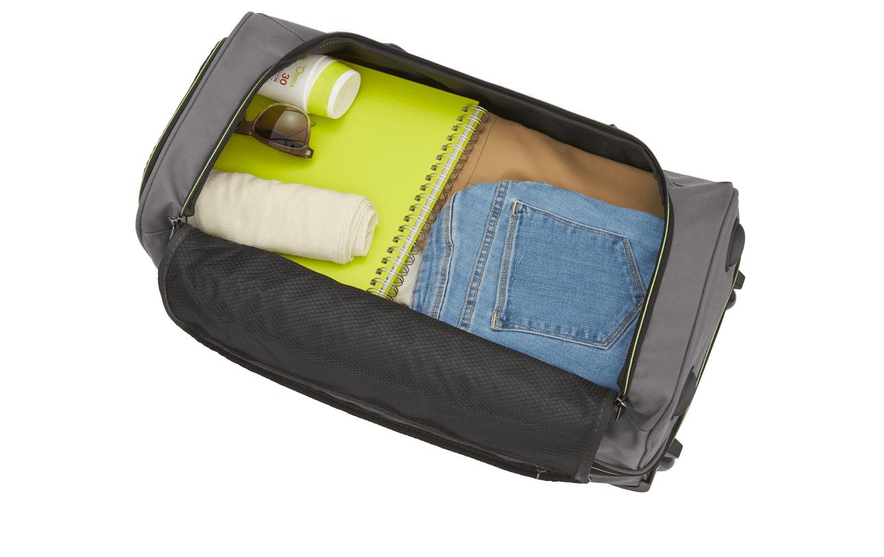 Basics Trolley Reisetasche S erweiterbar, GrauReisekoffer