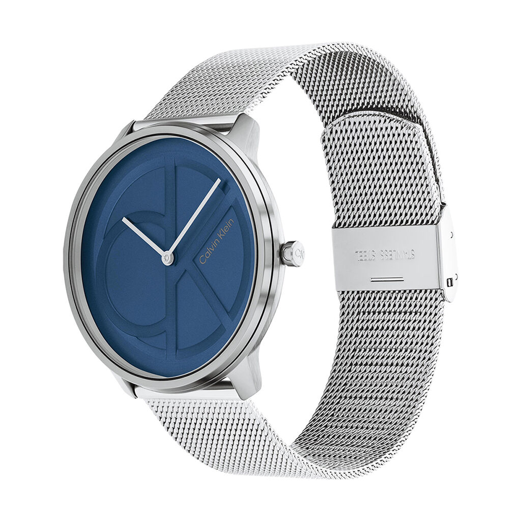 Montre Calvin Klein Iconic Mesh Bleu