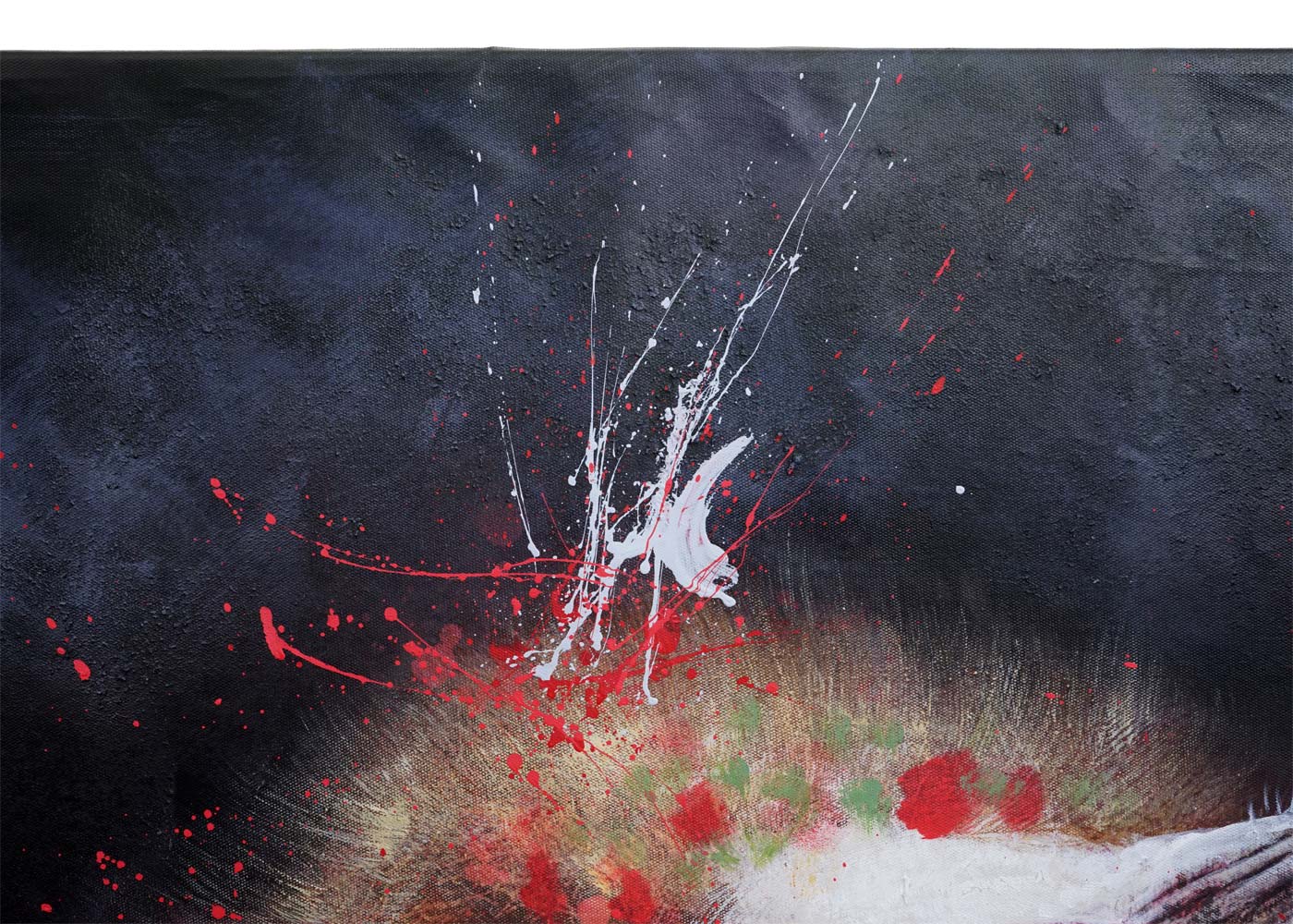 Ölgemälde Löwe MCW-H25, Leinwandbild Wandgemälde Gemälde, handgemaltes XL Wandbild ~ 120x180cm