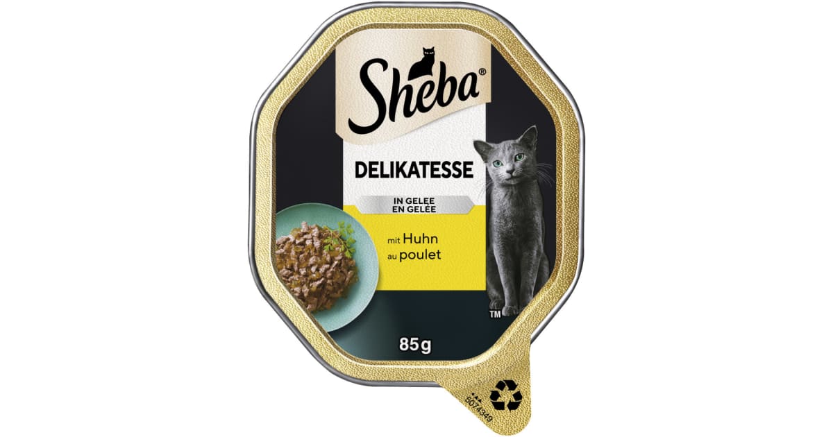 SHEBA Genuss in Gelee Geschnetzeltes Huhn