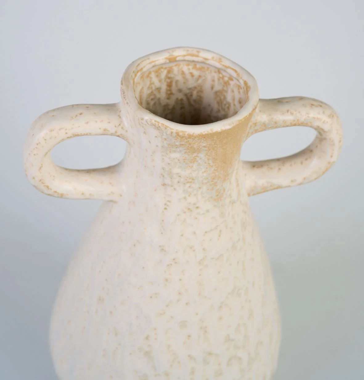 Vase lys beige - 17,8x15,2x27 cm