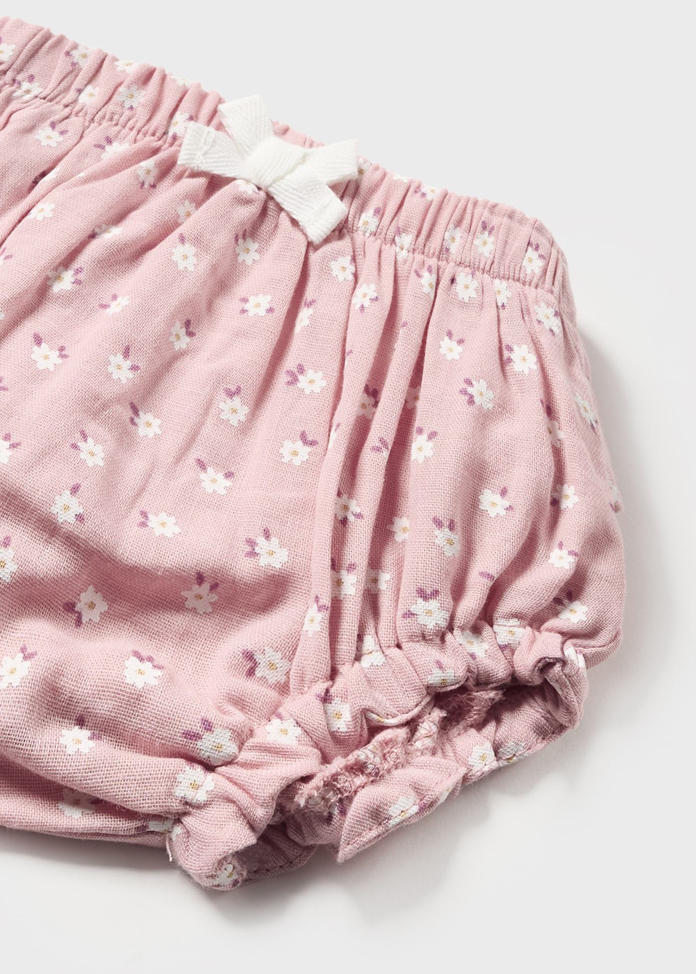 Conjunto de 2 peças em algodão sustentável para recém-nascidos.