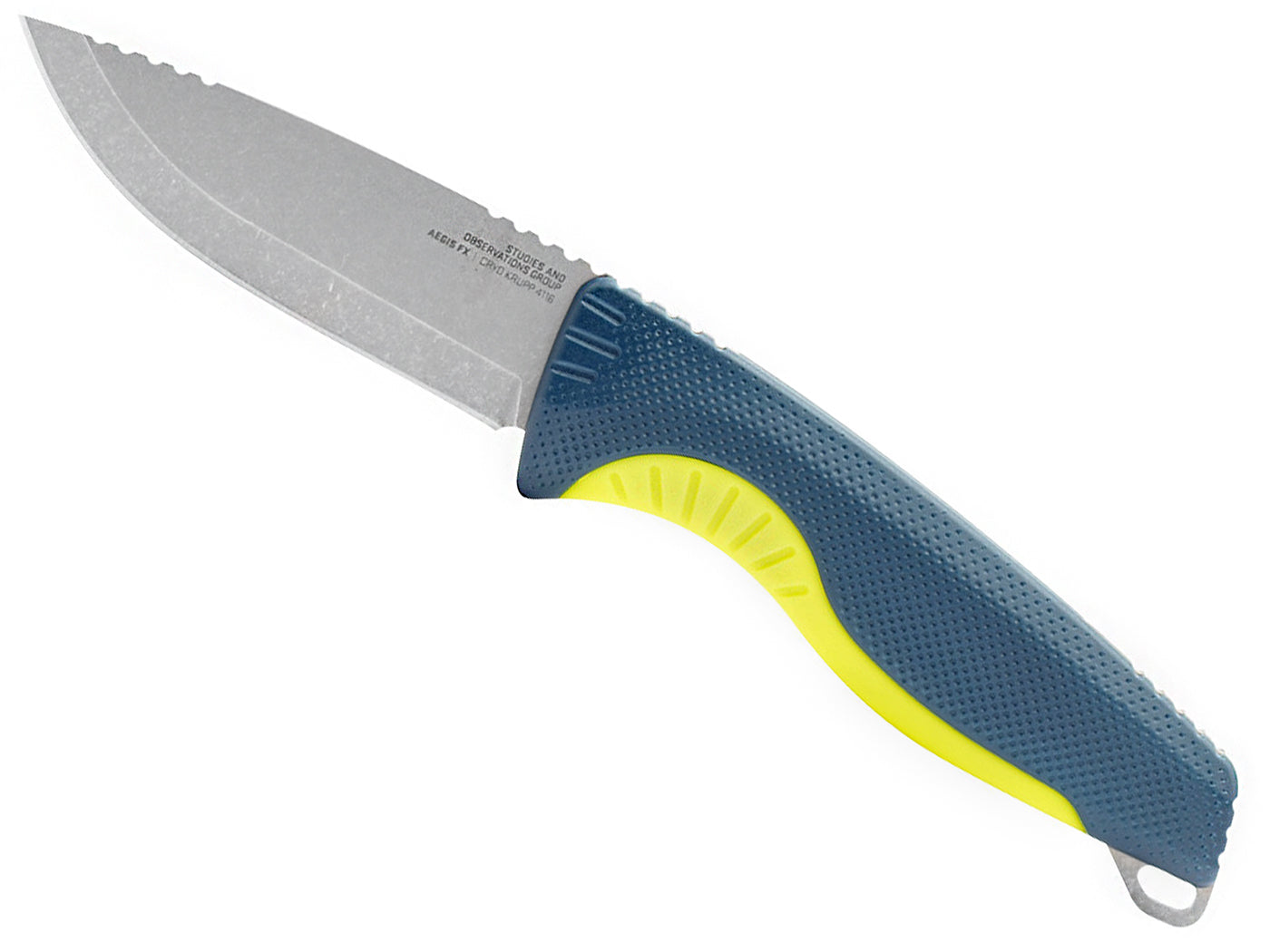 SOG Aegis FX Indigo Acid PE vaststaand mes