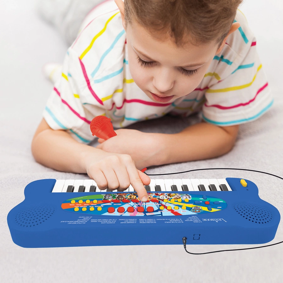 LEXIBOOK Paw Patrol - 32 Tasten Piano mit Mikrofon zum Singen