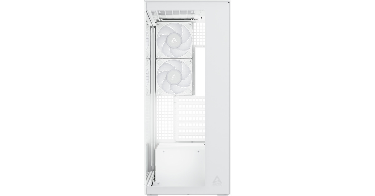 ARCTICXtender VG midi tower behuizing  (Wit | 2x USB-A | 1x USB-C | RGB | Tempered Glass)