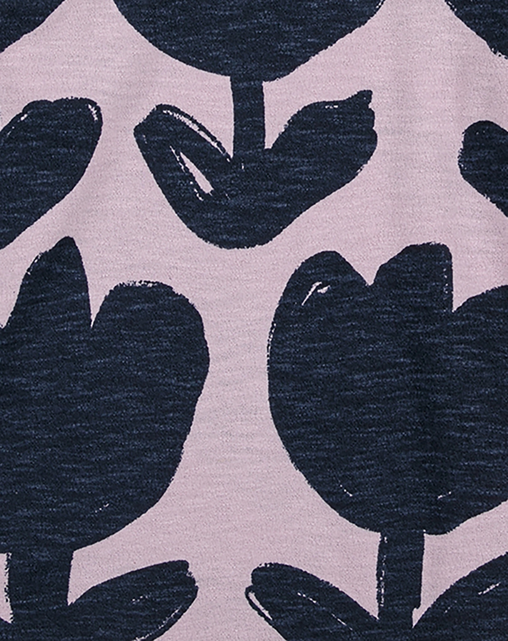 Langarmshirt FLOWERS ALL OVER in lila