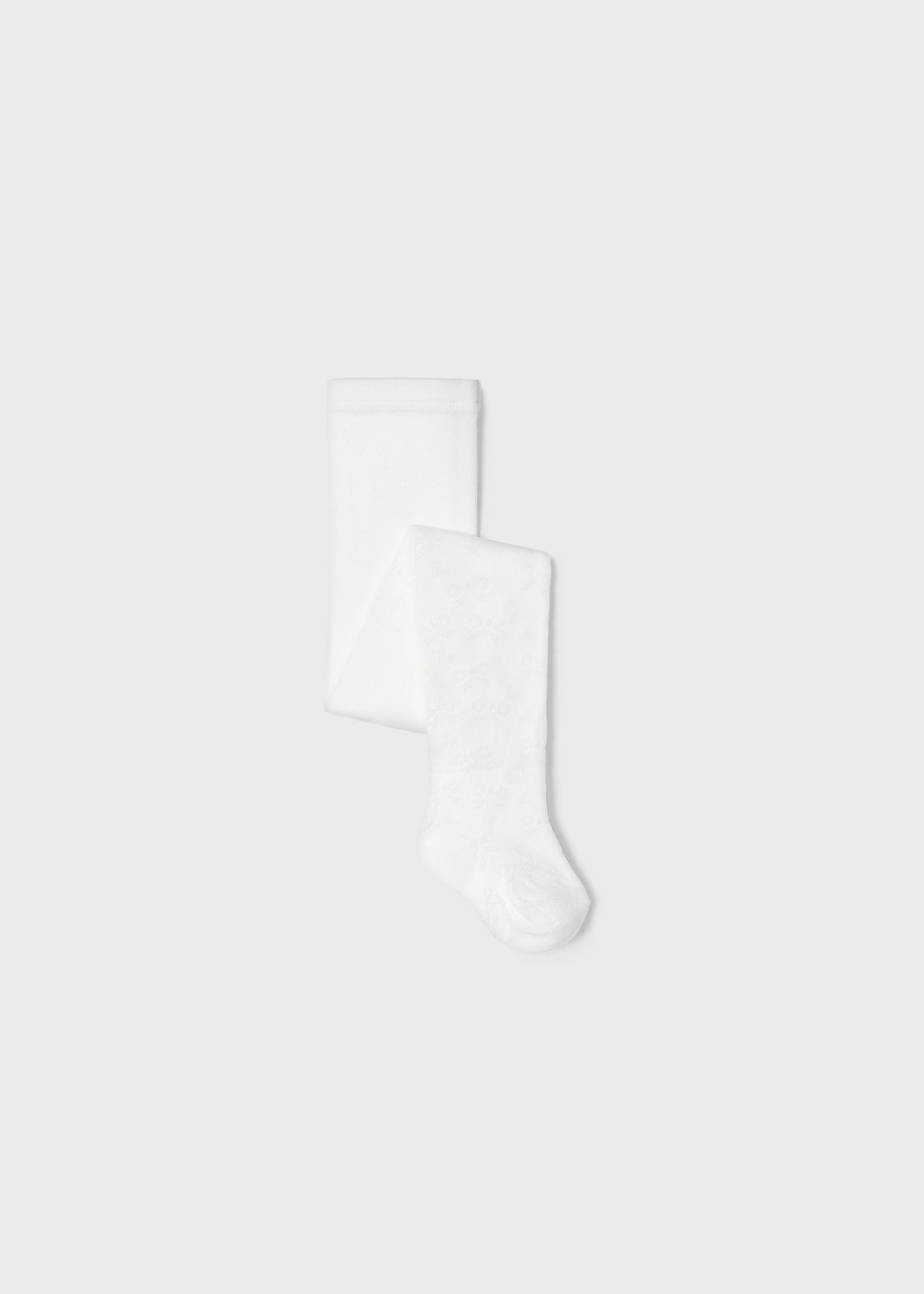 Collant infantil com estampa jacquard