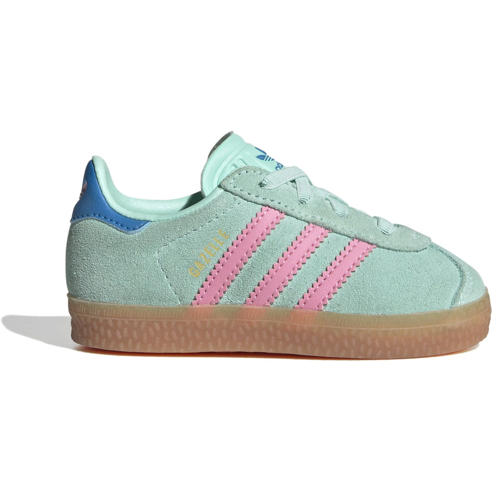 Køb adidas Originals Clear Mint/Bliss Pink/Bright Blue Gazelle Cf El I Sneakers