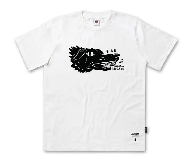 The Dudes Bad Breath T-Shirt Off White