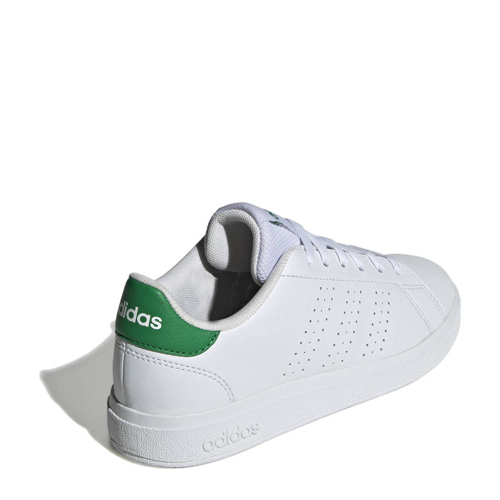 adidas Advantage Base 2.0 sneakers wit/groen