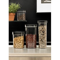 Boîte de conservation pour aliments secs Hamburg, carrée