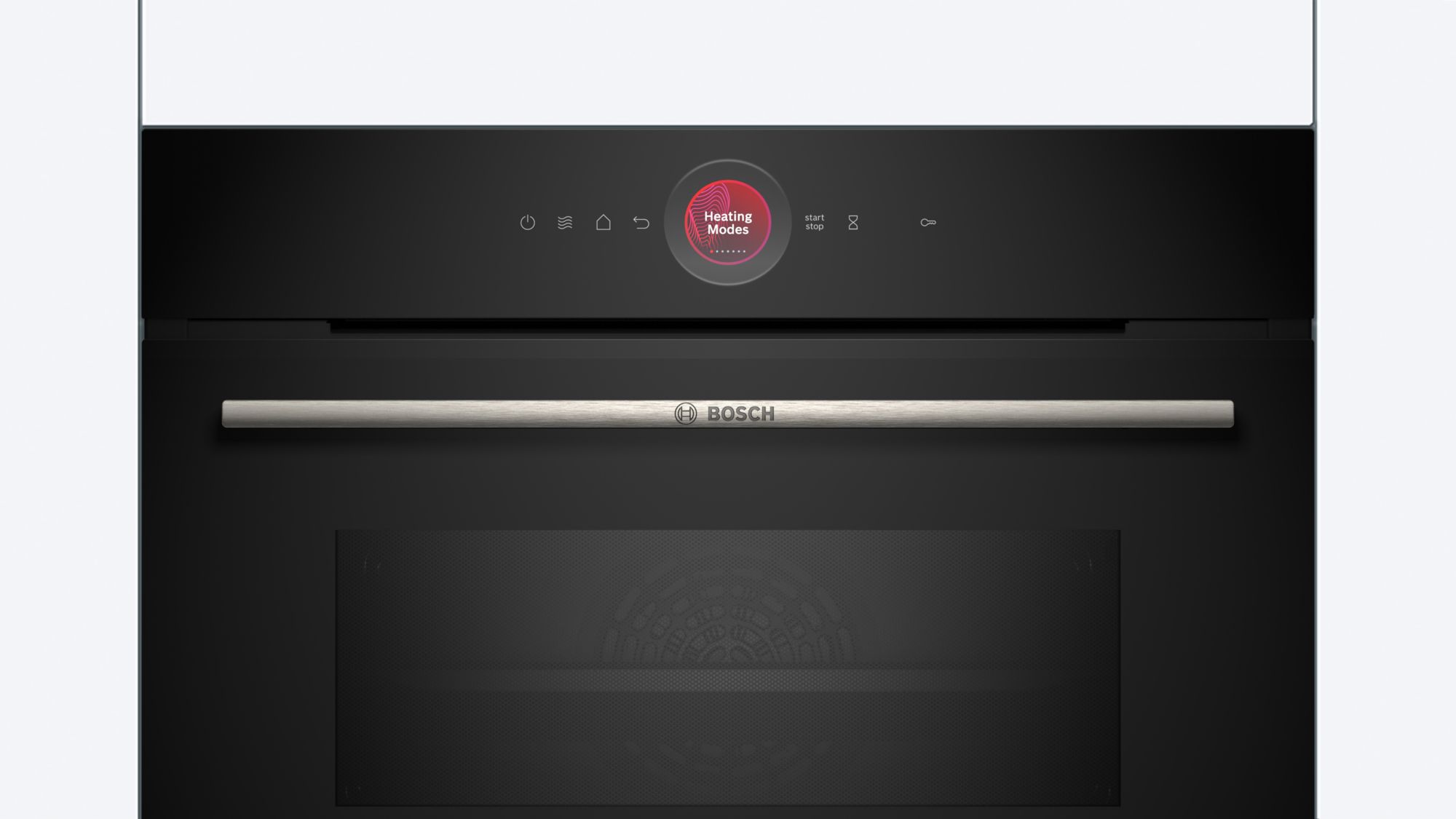 Forno compacto Série 8 com micro-ondas 60 x 45 cm Preto CMG7241B1