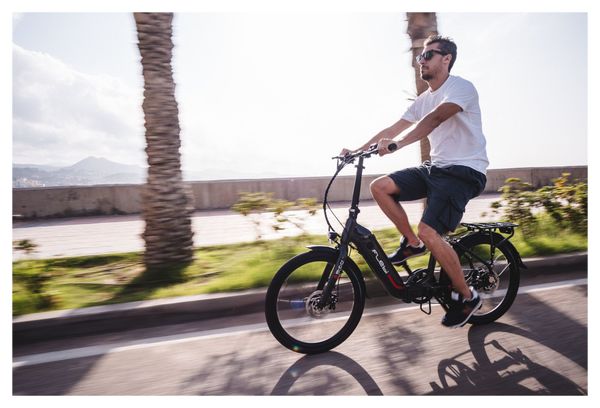 Vélo Electrique Pliant Flebi Swan 24  Grey raptor