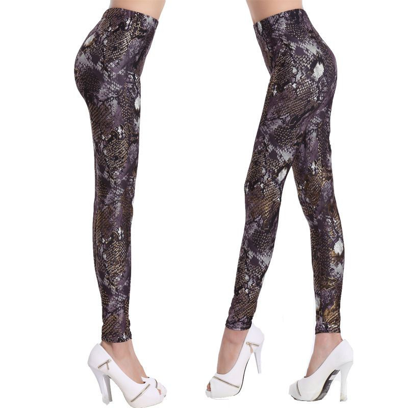 Loville - Slangenprint legging