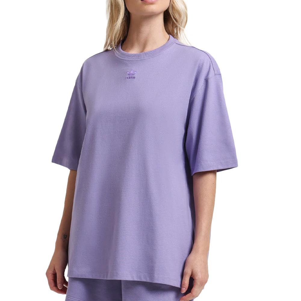 Adidas T-shirt Violet Femme Adidas IA6462