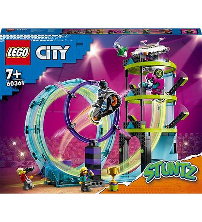 LEGO? City - Ultimativ Stuntk?reudfordring 60361 - 385 Dele