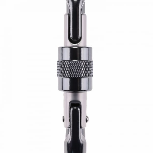 Mousqueton escalade BEAL BE LOCK SCREW BLUE