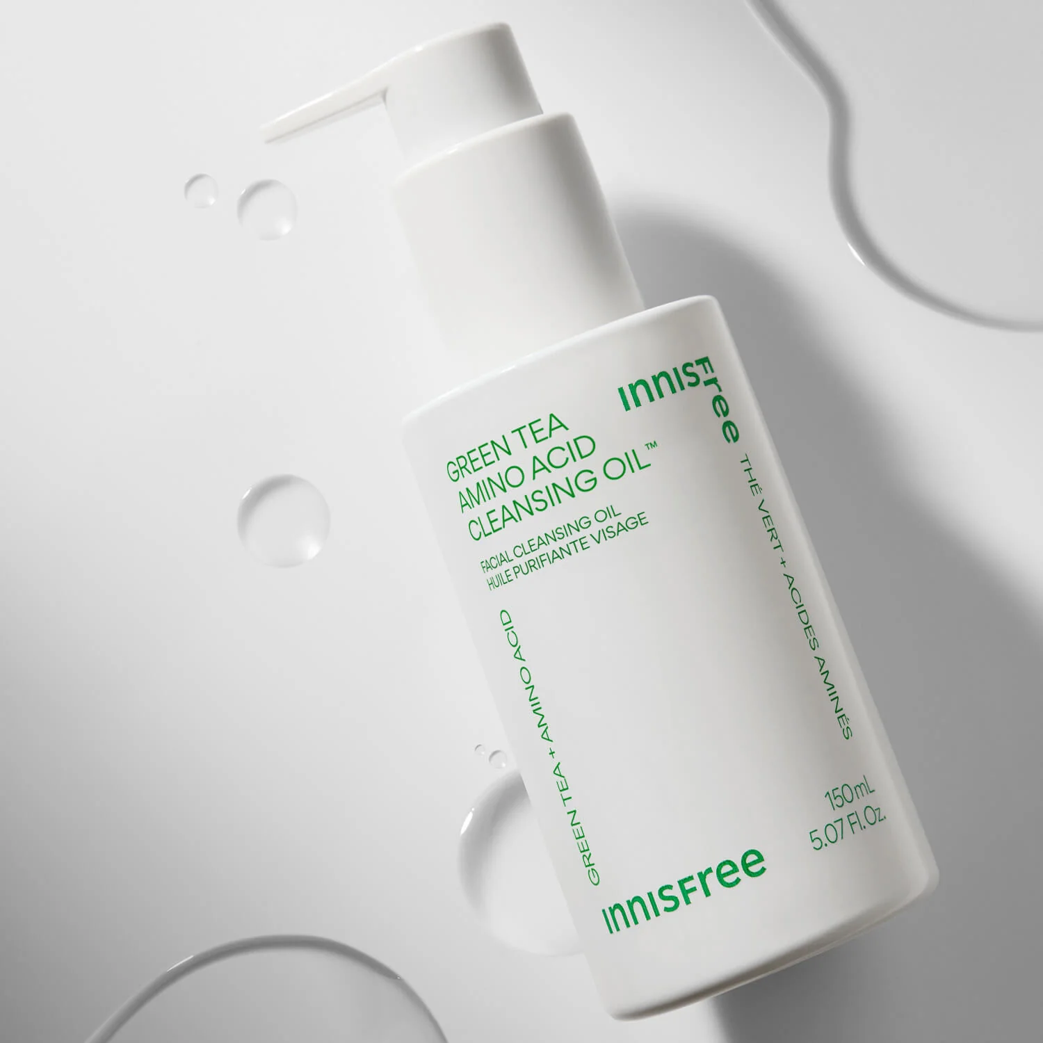 Innisfree Green Tea Amino Acid Cleansing Gel Huile Démaquillante