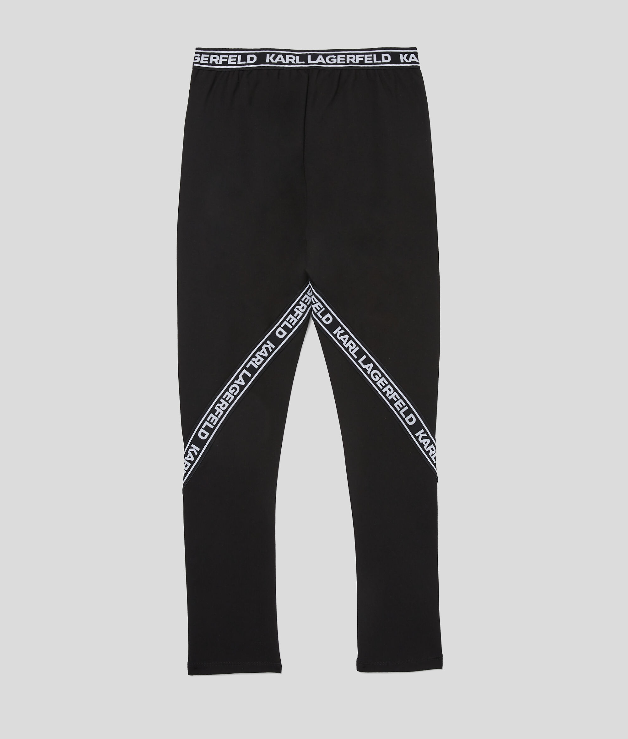 Legging avec galon à logo pour fille