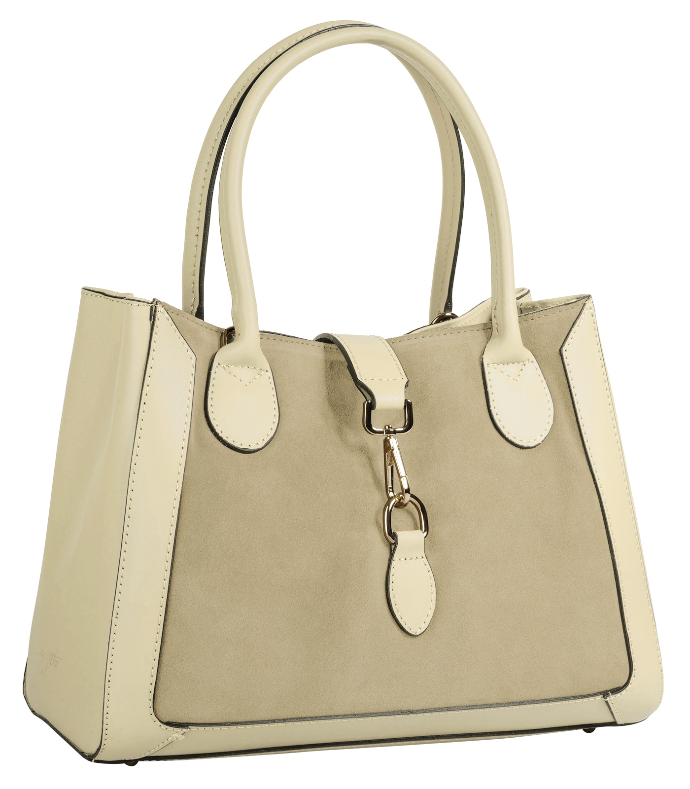 Samantha Look Shopper echt Leder, Made in Italy